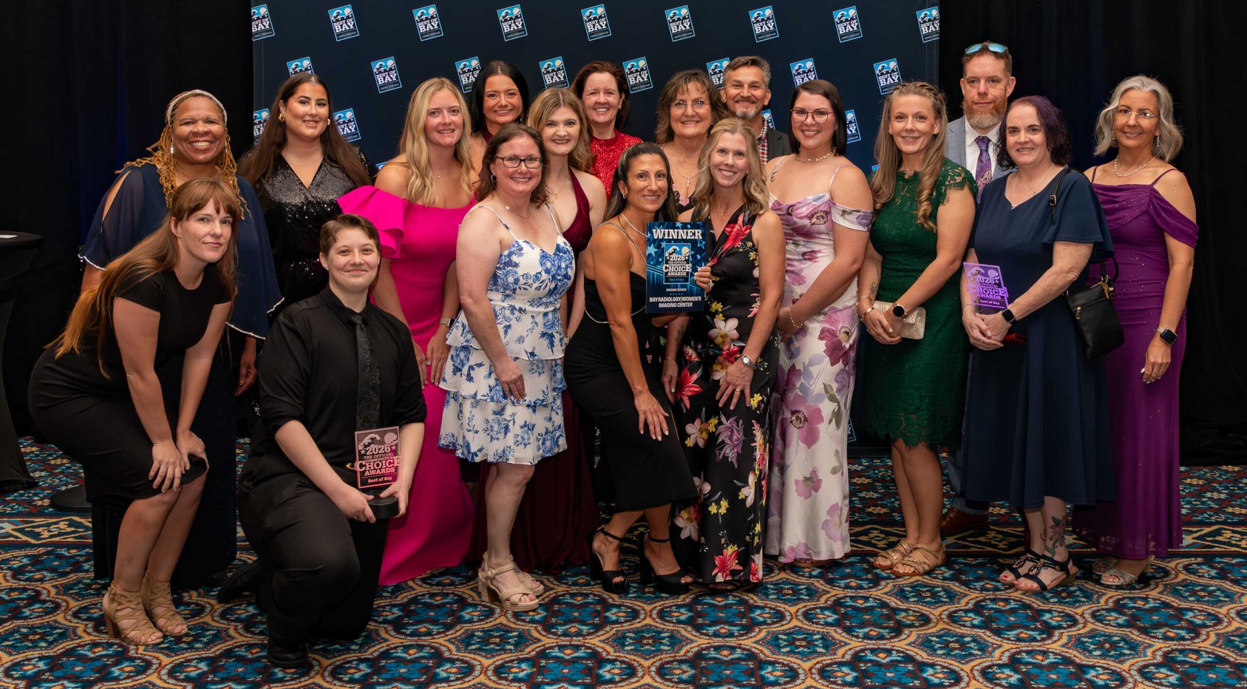 Bay Radiology team celebrating their 2026 Best of Bay award